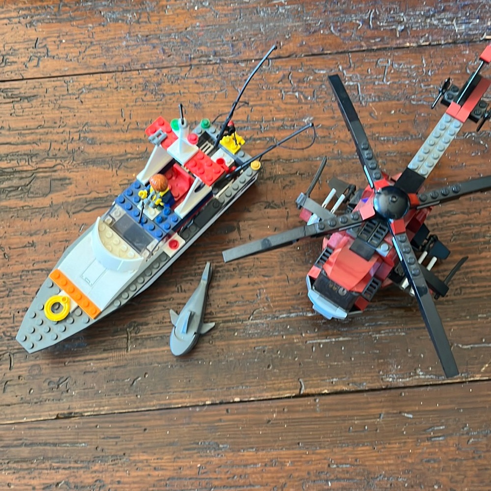2 Lego sets already put together